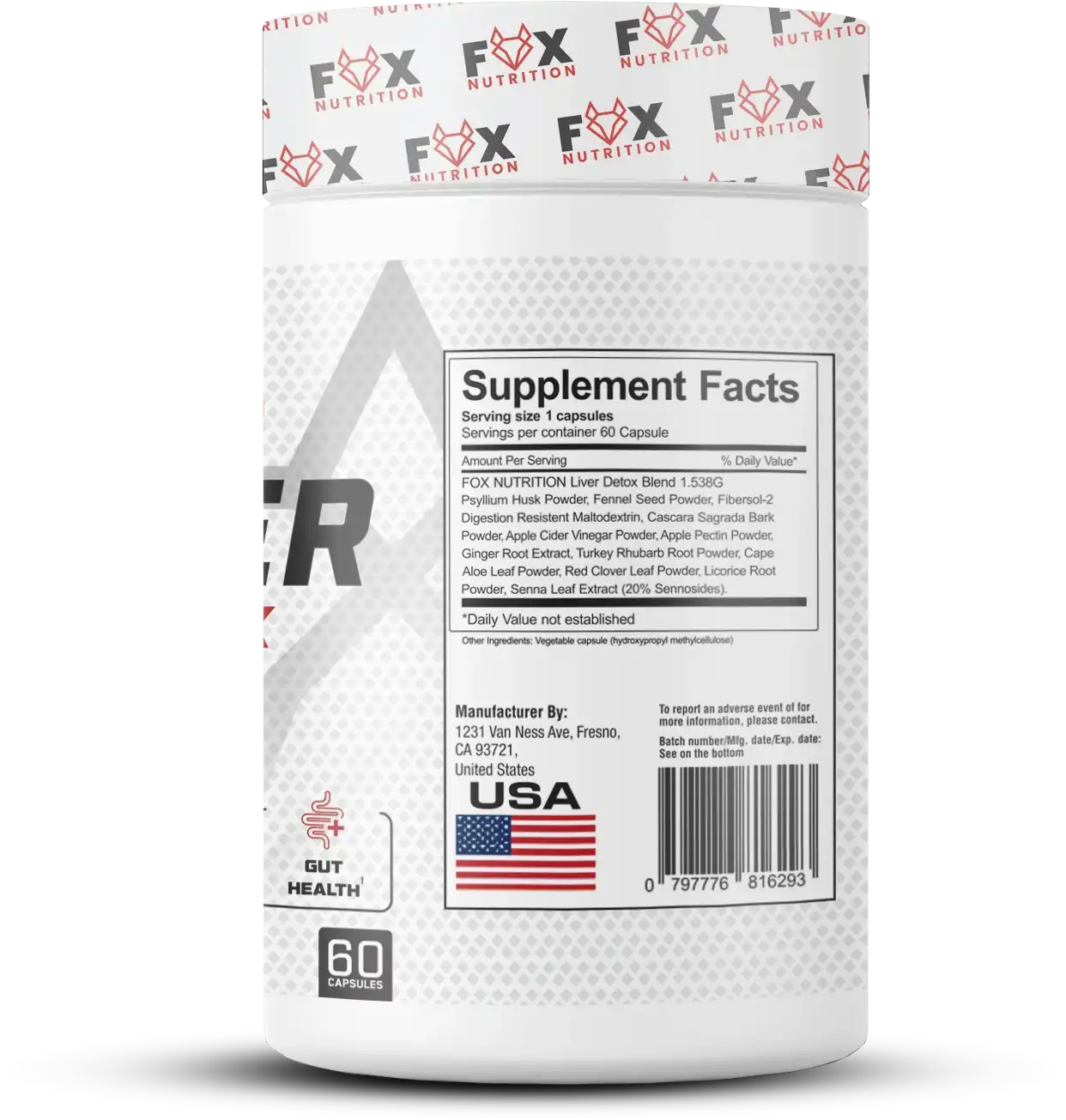 Liver Detox – Advanced Liver Cleanse & Gut Health Support (60 Capsules) - Image 3