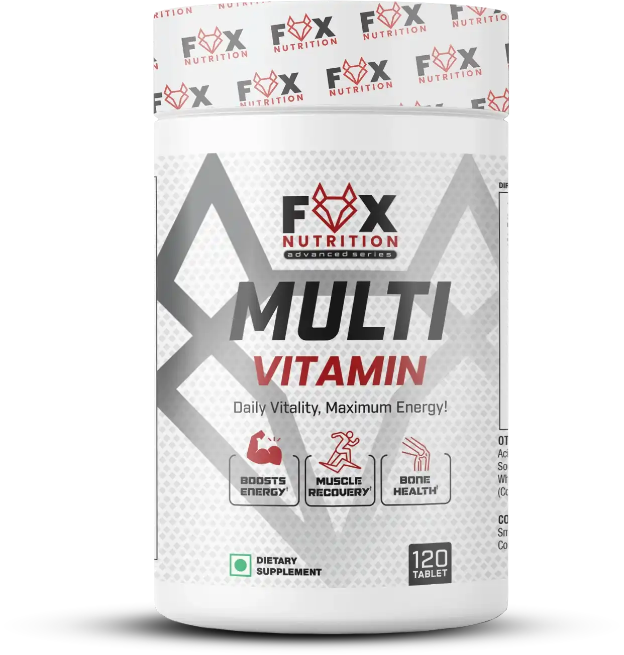 FoxNutrition Multivitamin supplement for daily energy, immunity and recovery in India